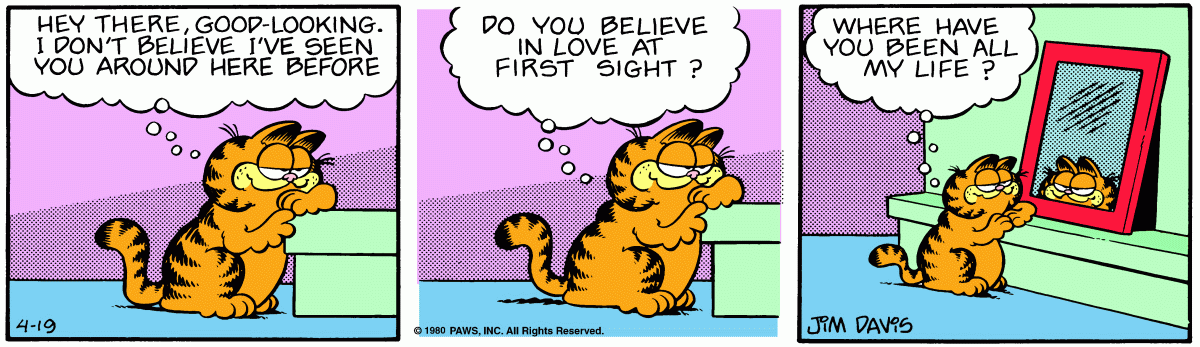 Garfield, April 19, 1980