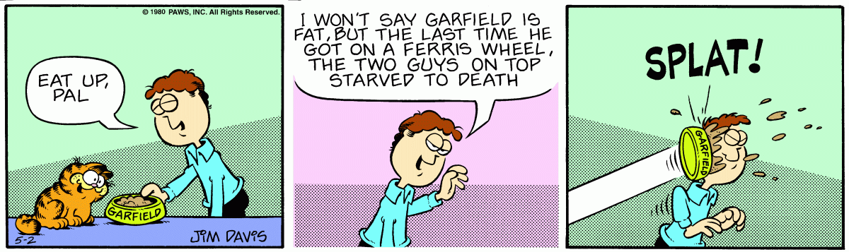 Garfield, May 2, 1980