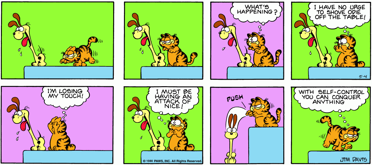 Garfield, May 4, 1980