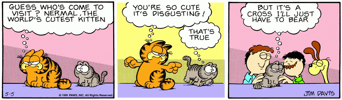 Garfield, May 5, 1980