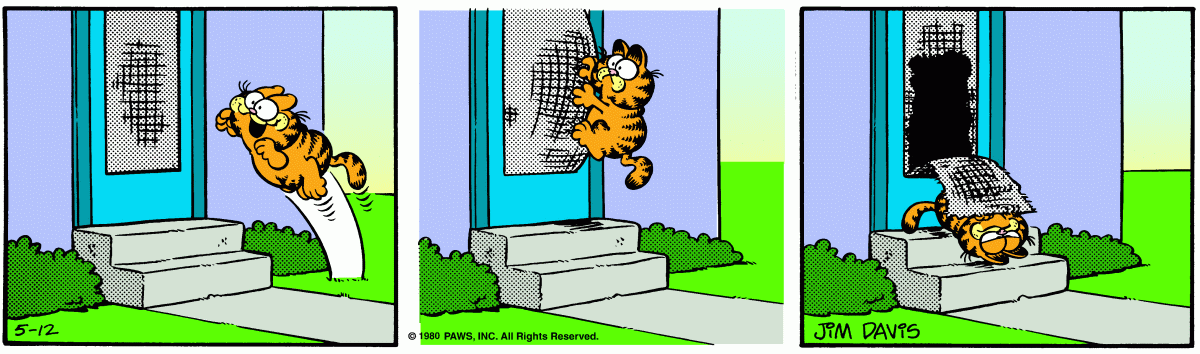Garfield, May 12, 1980