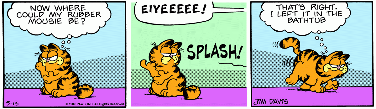 Garfield, May 13, 1980