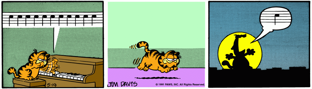 Garfield, May 19, 1980