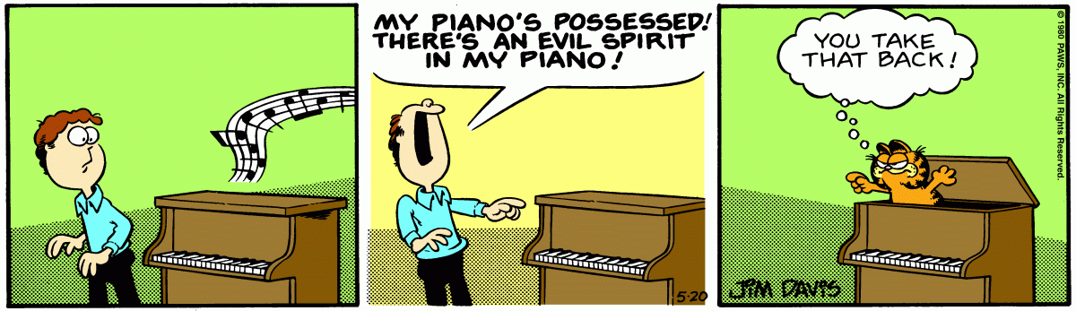 Garfield, May 20, 1980