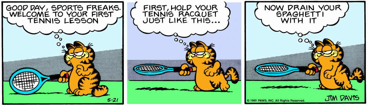 Garfield, May 21, 1980