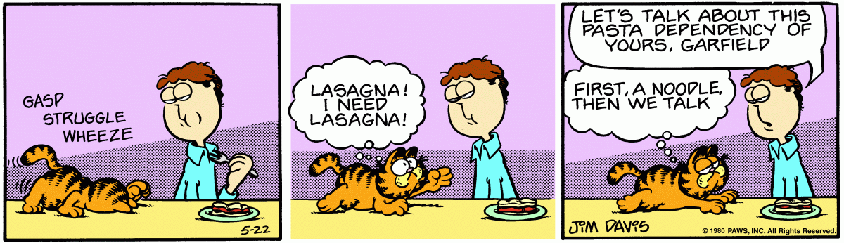 Garfield, May 22, 1980