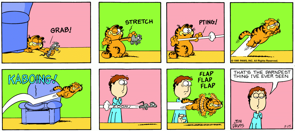 Garfield, May 25, 1980