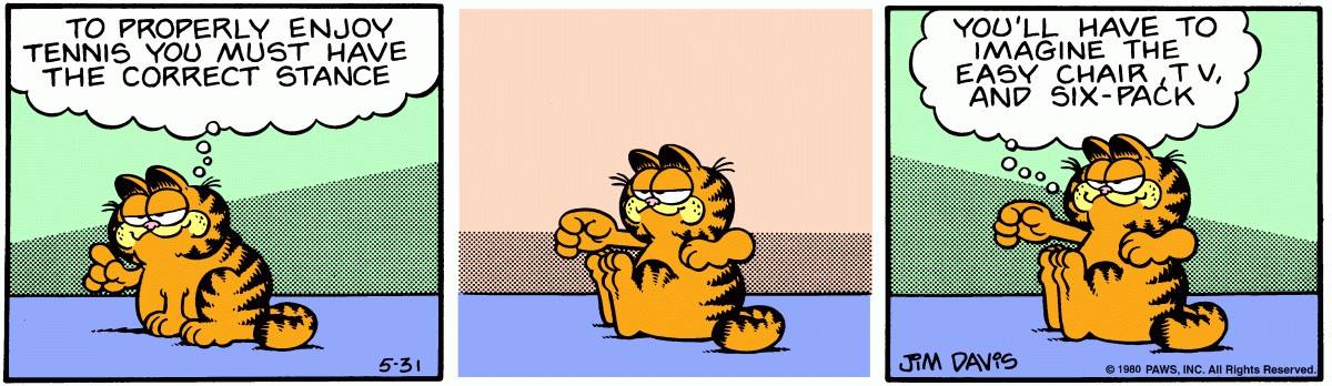 Garfield, May 31, 1980