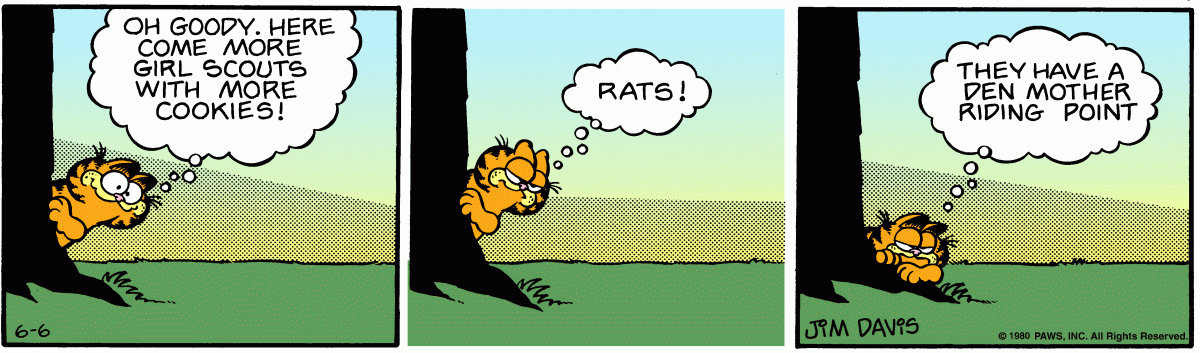 Garfield, June 6, 1980