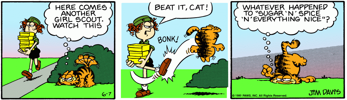 Garfield, June 7, 1980