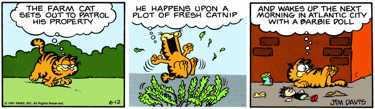 Garfield, June 12, 1980