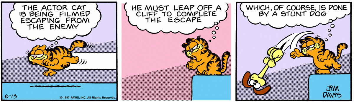 Garfield, June 13, 1980