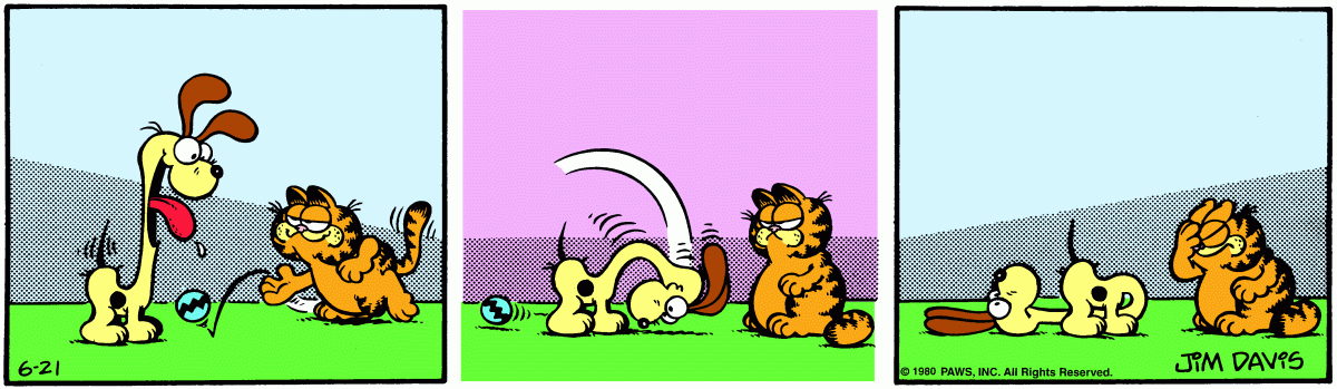 Garfield, June 21, 1980