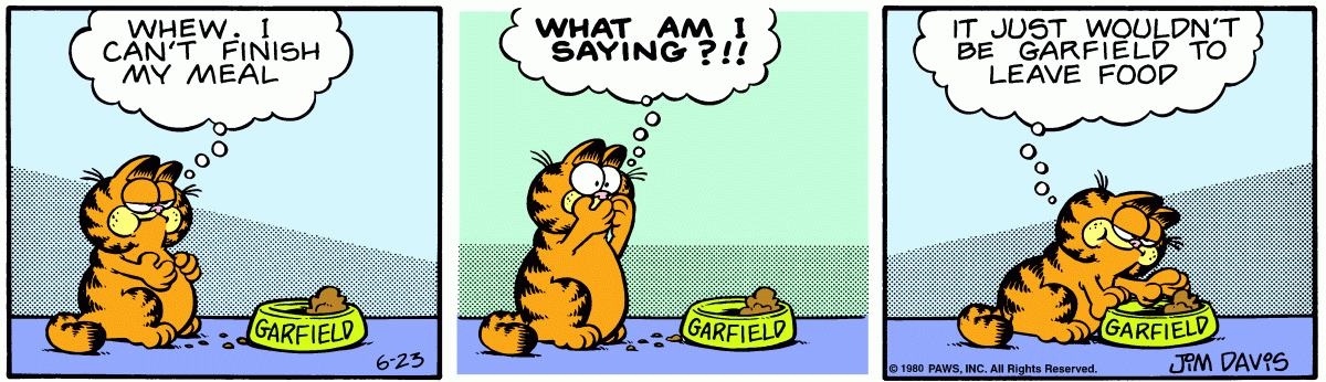 Garfield, June 23, 1980
