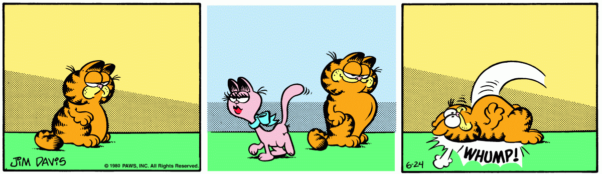 Garfield, June 24, 1980
