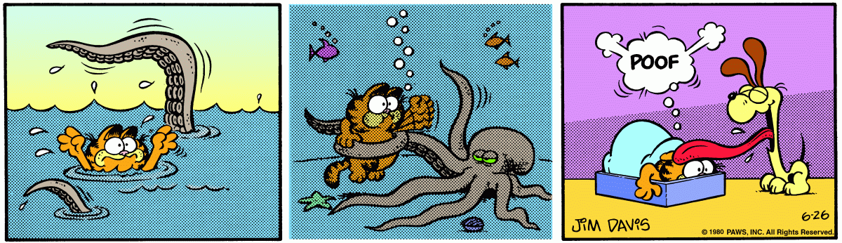 Garfield, June 26, 1980