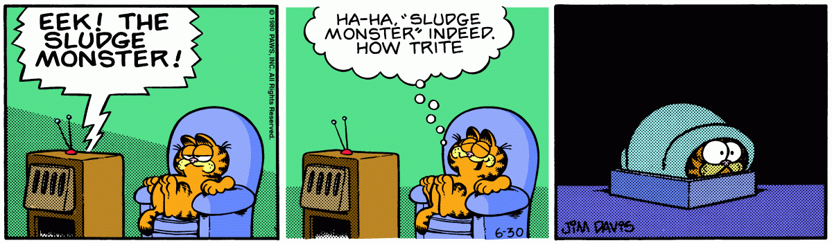 Garfield, June 30, 1980