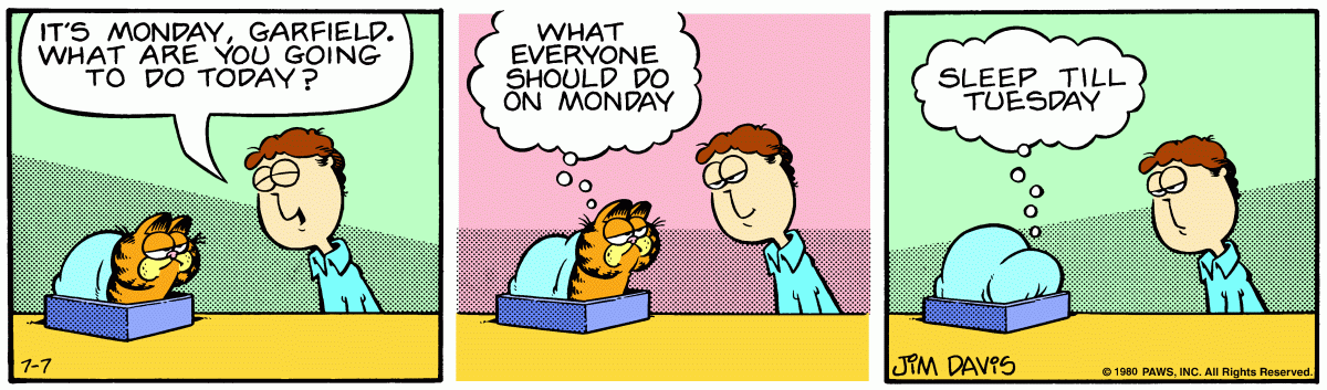 Garfield, July 7, 1980