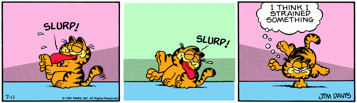 Garfield, July 11, 1980