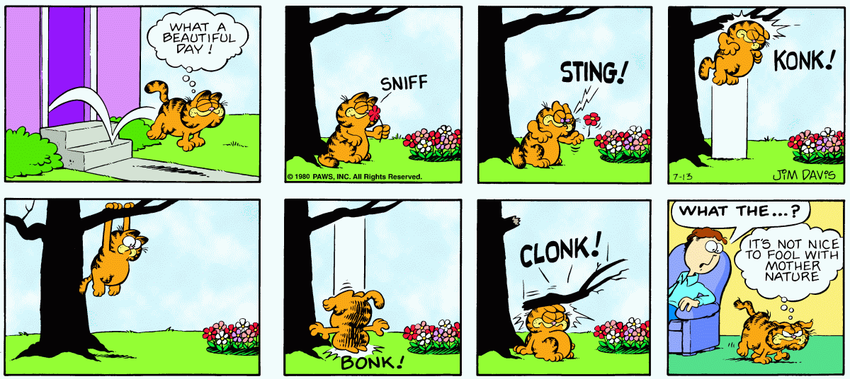 Garfield, July 13, 1980