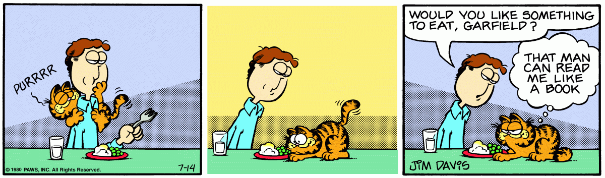 Garfield, July 14, 1980