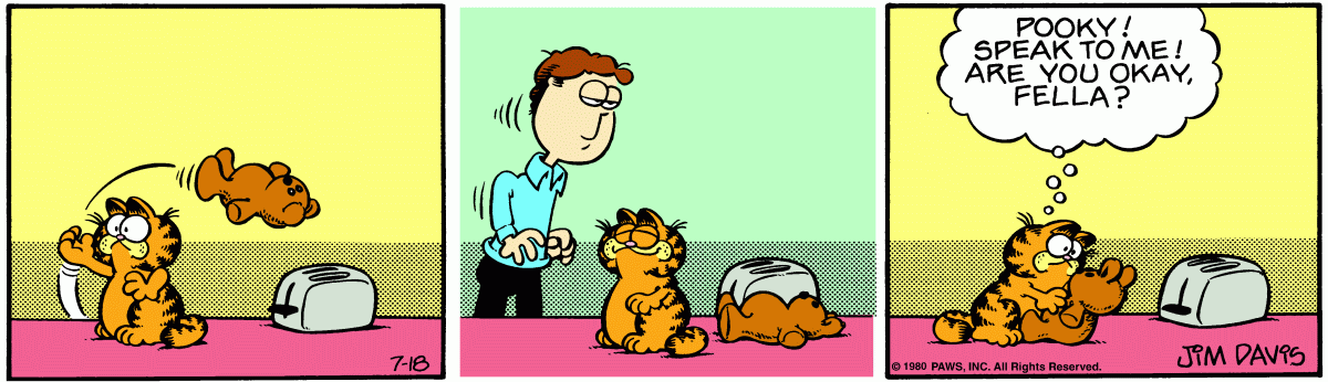 Garfield, July 18, 1980