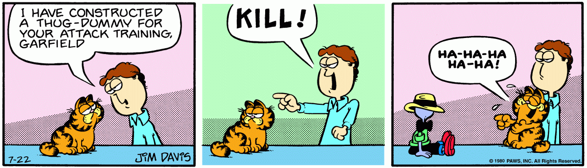 Garfield, July 22, 1980
