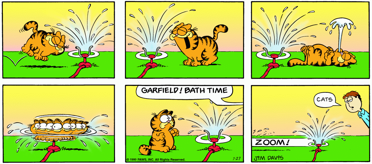 Garfield, July 27, 1980