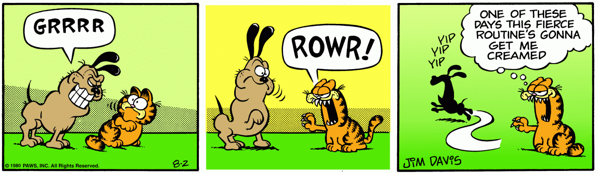 Garfield, August 2, 1980