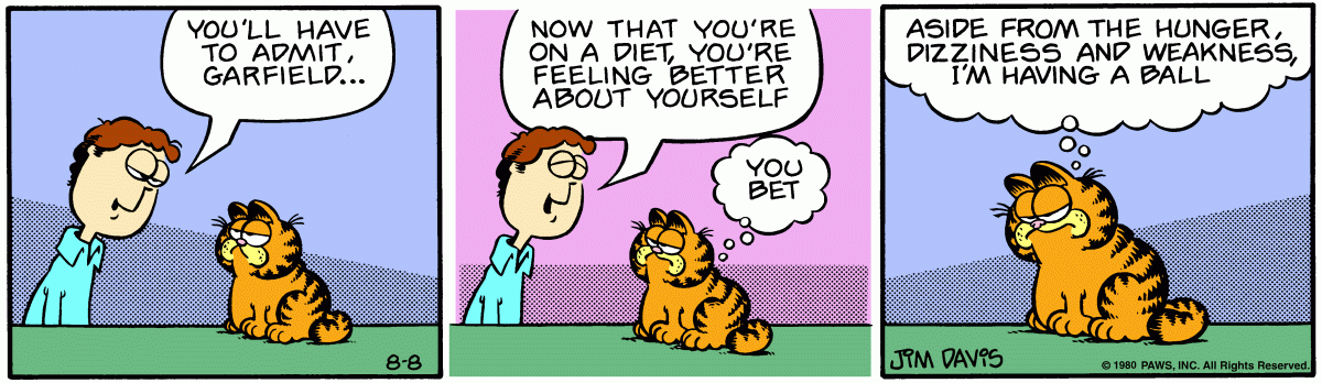 Garfield, August 8, 1980