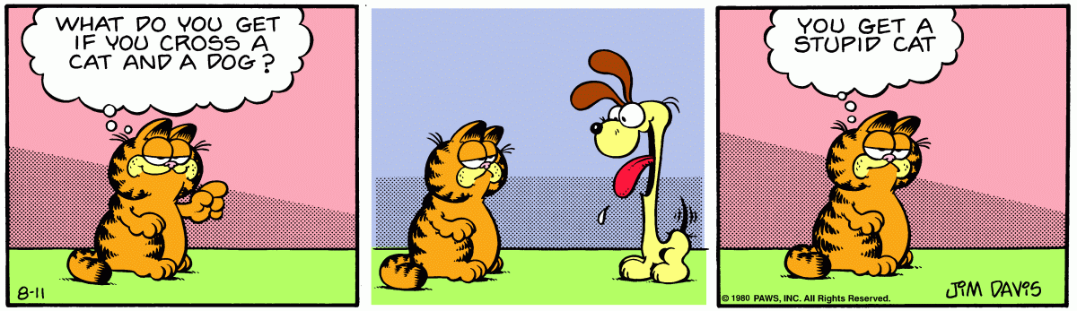 Garfield, August 11, 1980