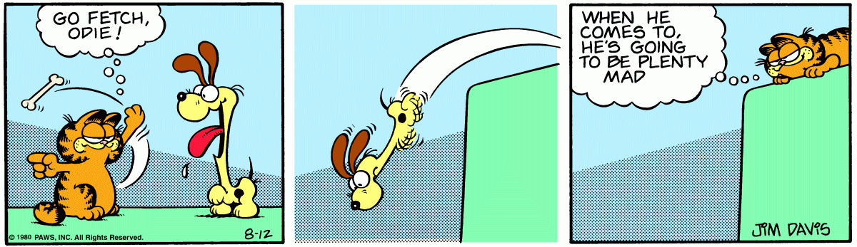 Garfield, August 12, 1980