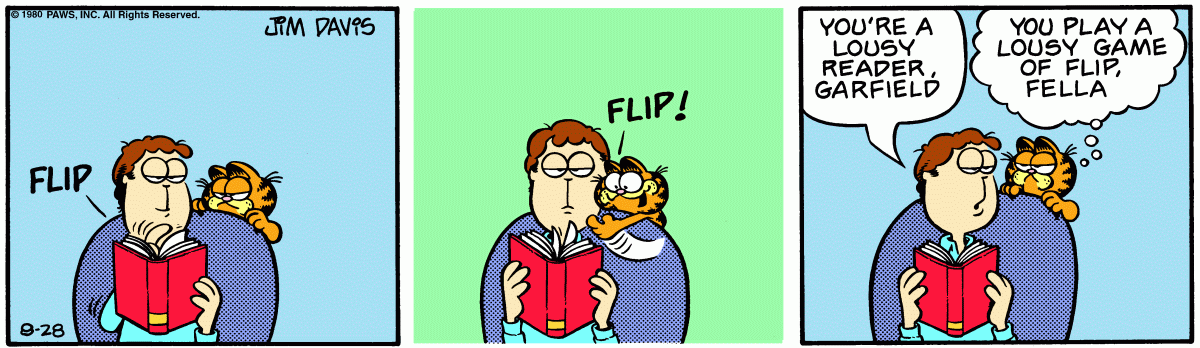 Garfield, August 28, 1980