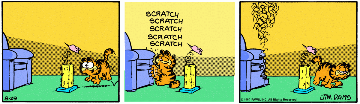 Garfield, August 29, 1980