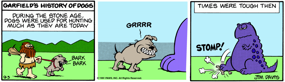 Garfield, September 3, 1980