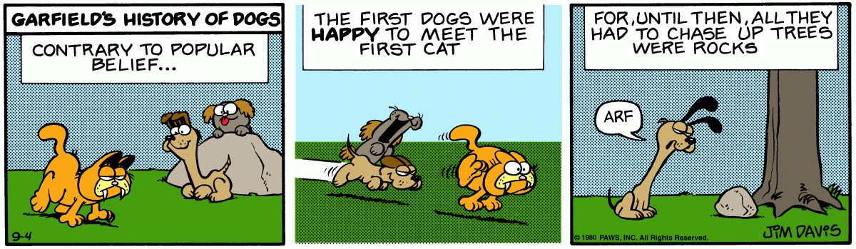 Garfield, September 4, 1980