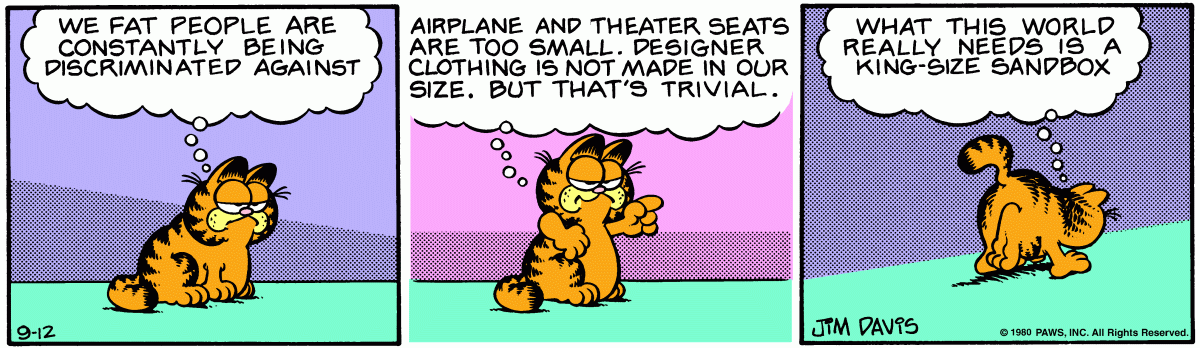 Garfield, September 12, 1980