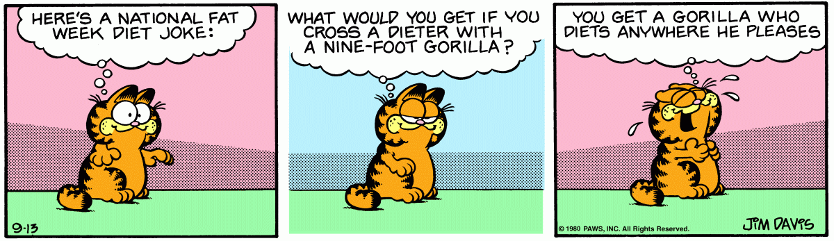 Garfield, September 13, 1980