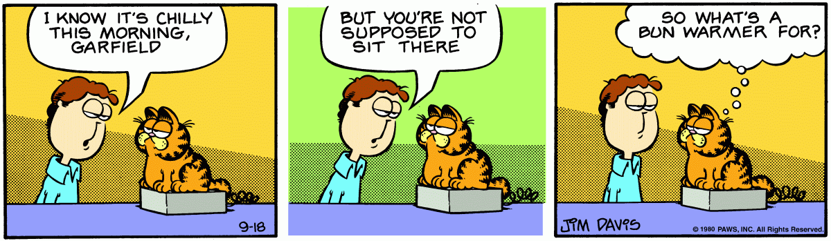 Garfield, September 18, 1980
