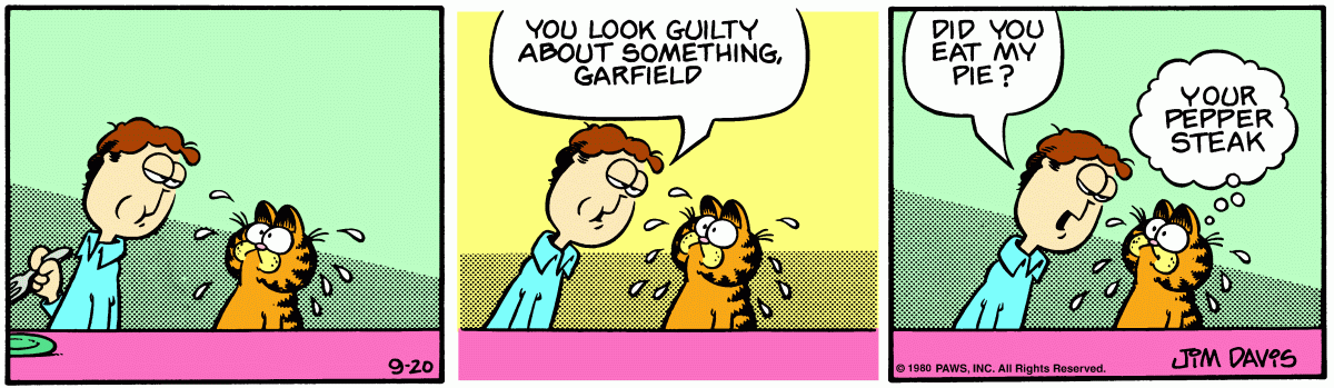 Garfield, September 20, 1980