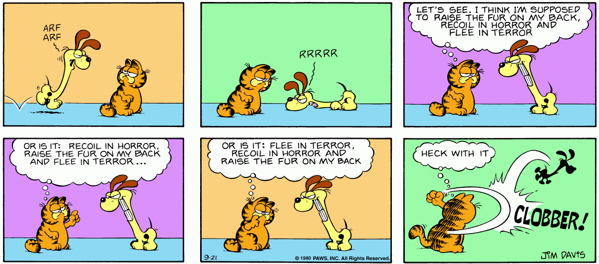 Garfield, September 21, 1980