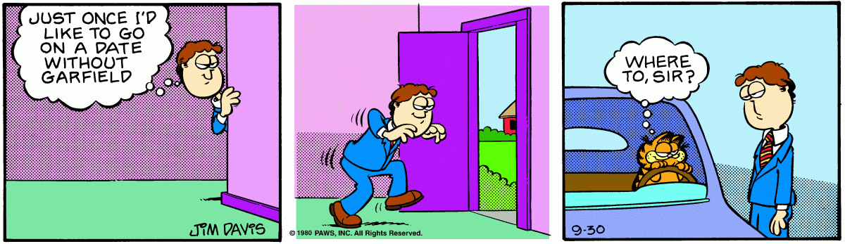 Garfield, September 30, 1980