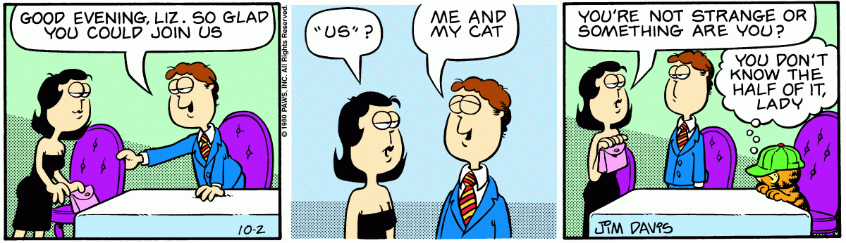 Garfield, October 2, 1980