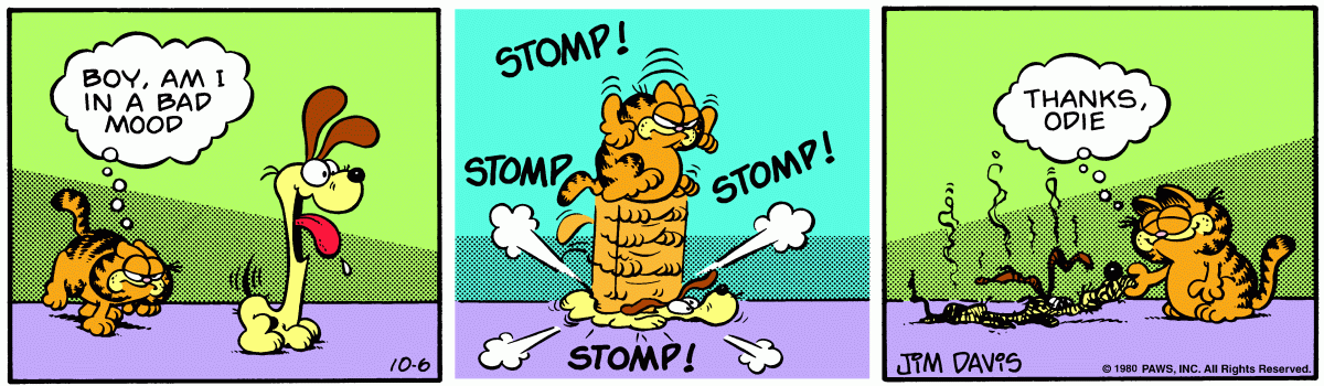 Garfield, October 6, 1980