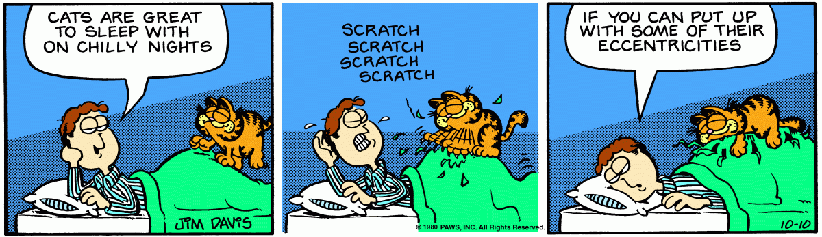 Garfield, October 10, 1980