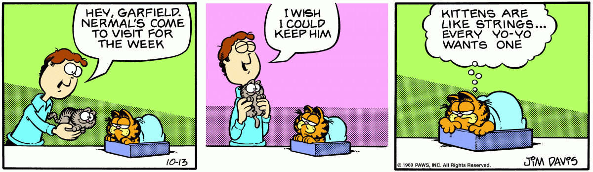 Garfield, October 13, 1980