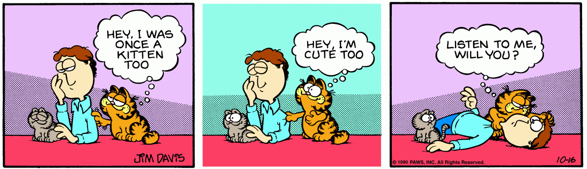 Garfield, October 16, 1980