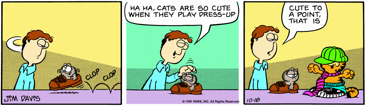 Garfield, October 18, 1980