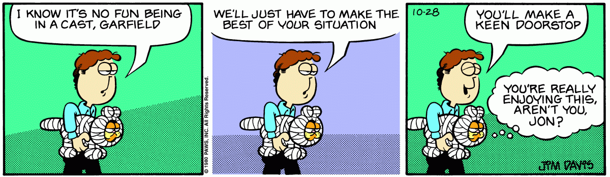 Garfield, October 28, 1980