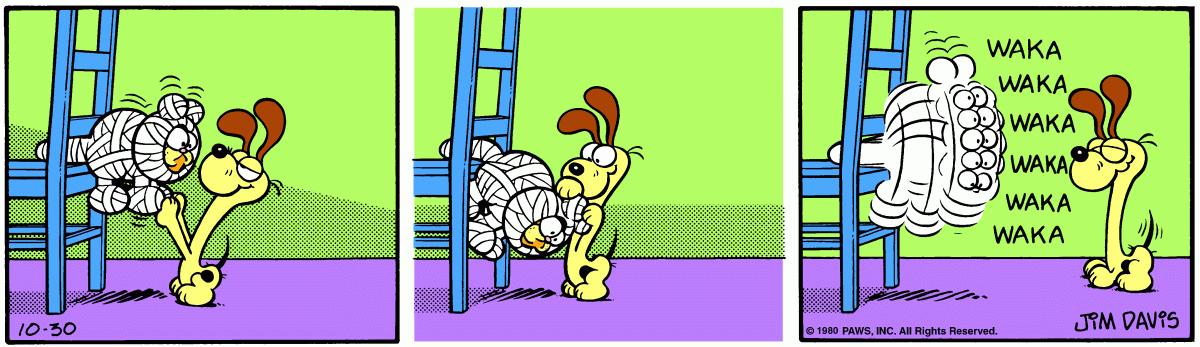 Garfield, October 30, 1980